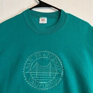 Vintage‎ Crazy Shirts San Francisco sweatshirt size large